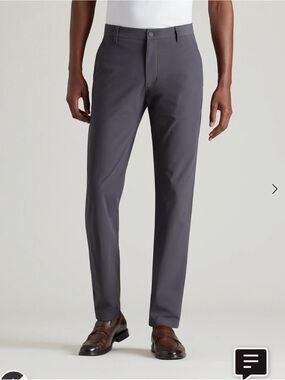 Rhone Coldspell Commuter Pants Slim 32x33 Iron Gray